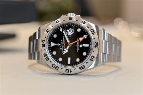 rolex explorer ii black price